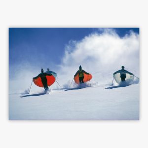 Caped Skiers