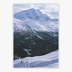 Ski Slope In St. Moritz