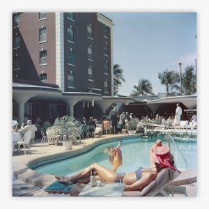 Sunbathing At Palm Beach's Colony Hotel
