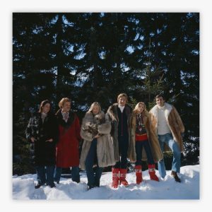 Guests At The Furstenberg Villa