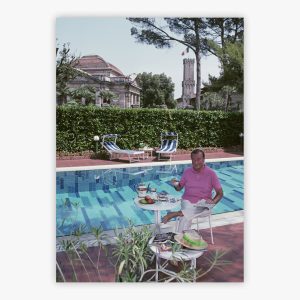 Maccioni By His Pool