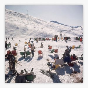 Skiers At Verbier