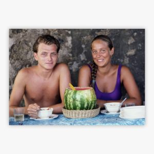 Couple With Watermelon