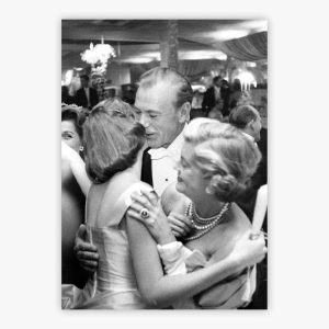 Gary Cooper With His Wife And Daughter