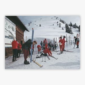 Skiers At Gstaad