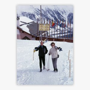 Skiers At St. Moritz