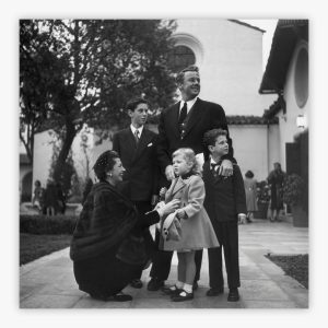 Van Johnson's Family