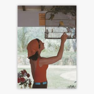 Woman With Caged Birds