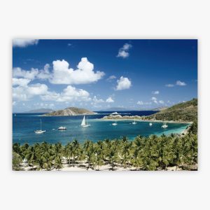 Yachts Off Peter Island
